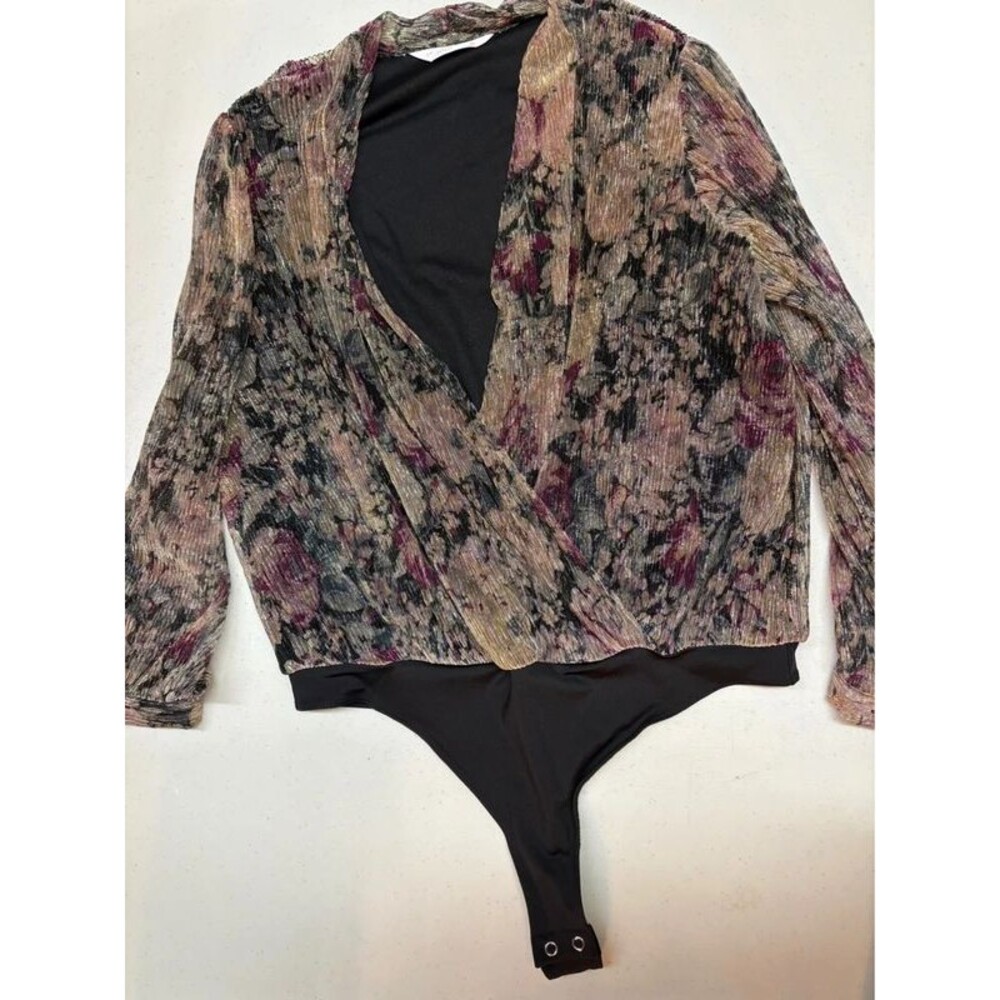 Lauren Conrad petite large long sleeve bodysuit